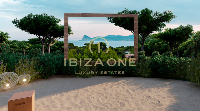 Atemberaubende brandneue Luxusvilla zwischen Cala Conta und Cala Bassa zum Verkauf