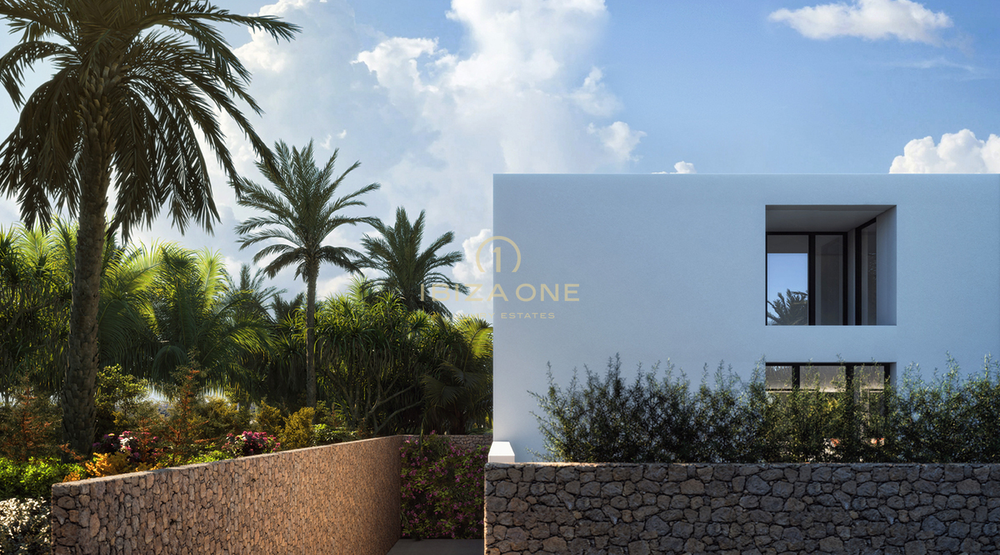 Progetto di costruzione di lusso moderno a Can Pep Simo con vista sul mare in vendita