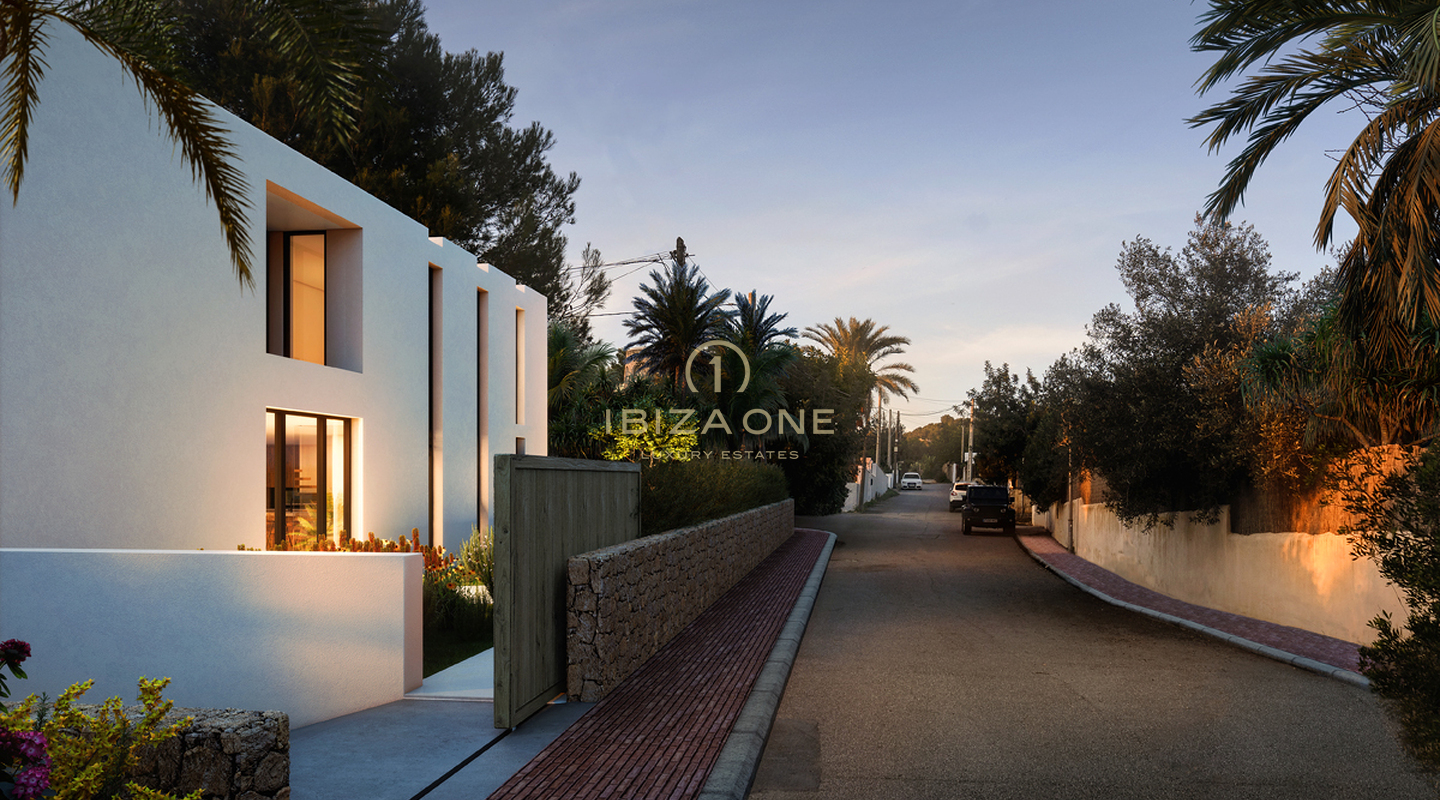 Modern luxe bouwproject in Can Pep Simo met uitzicht op zee te koop