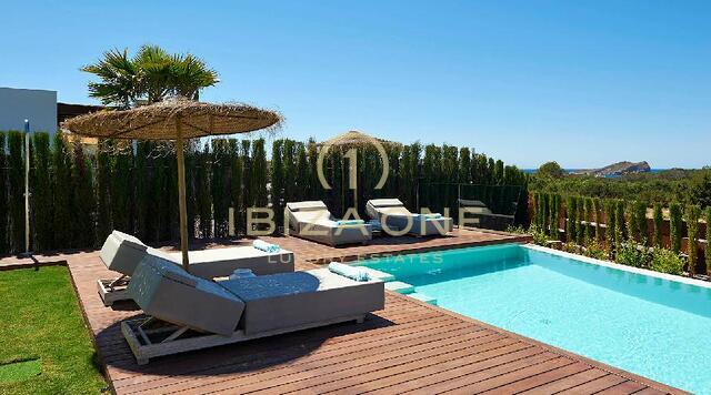 Preciosa villa de diseño de lujo con puesta de sol y vistas al mar en venta con licencia turística, Ibiza - villa de lujo en alquiler, ibiza