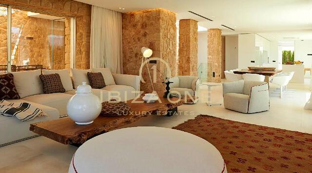 Preciosa villa de diseño de lujo con puesta de sol y vistas al mar en venta con licencia turística, Ibiza - villa de lujo en alquiler, ibiza