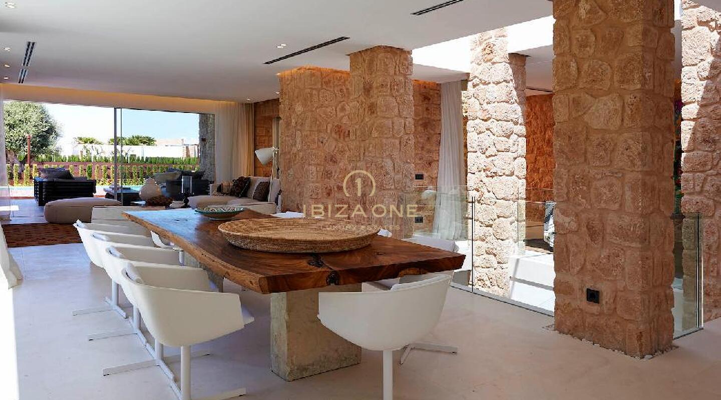 Beautiful luxury design villa with sunset and sea views for sale with tourist license, Ibiza - luxury villa for rent, ibiza