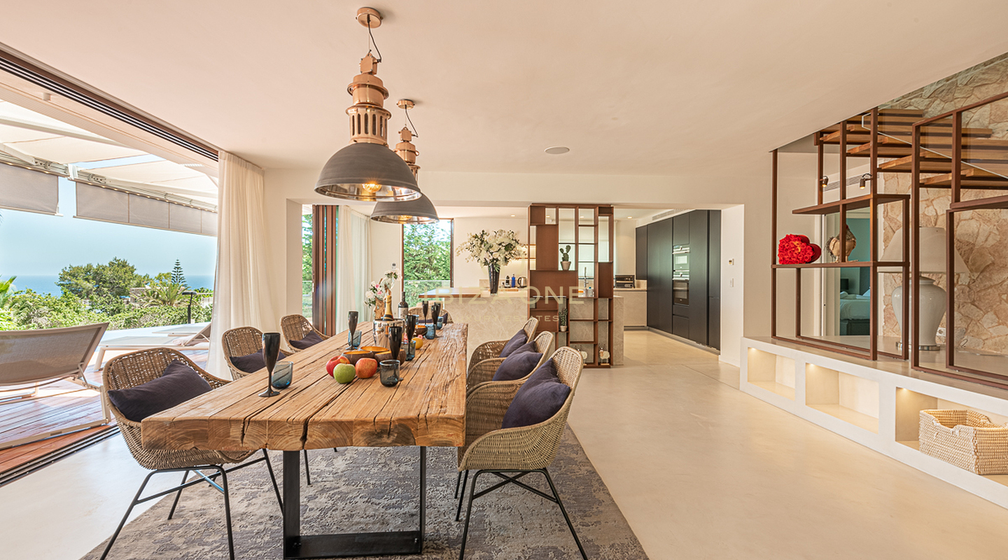 Moderne Luxusvilla mit Meerblick und Vermietungslizenz zu vermieten, Ibiza – Luxushaus in der Nähe von Ibiza und den Yachthäfen zu verkaufen, Ibiza