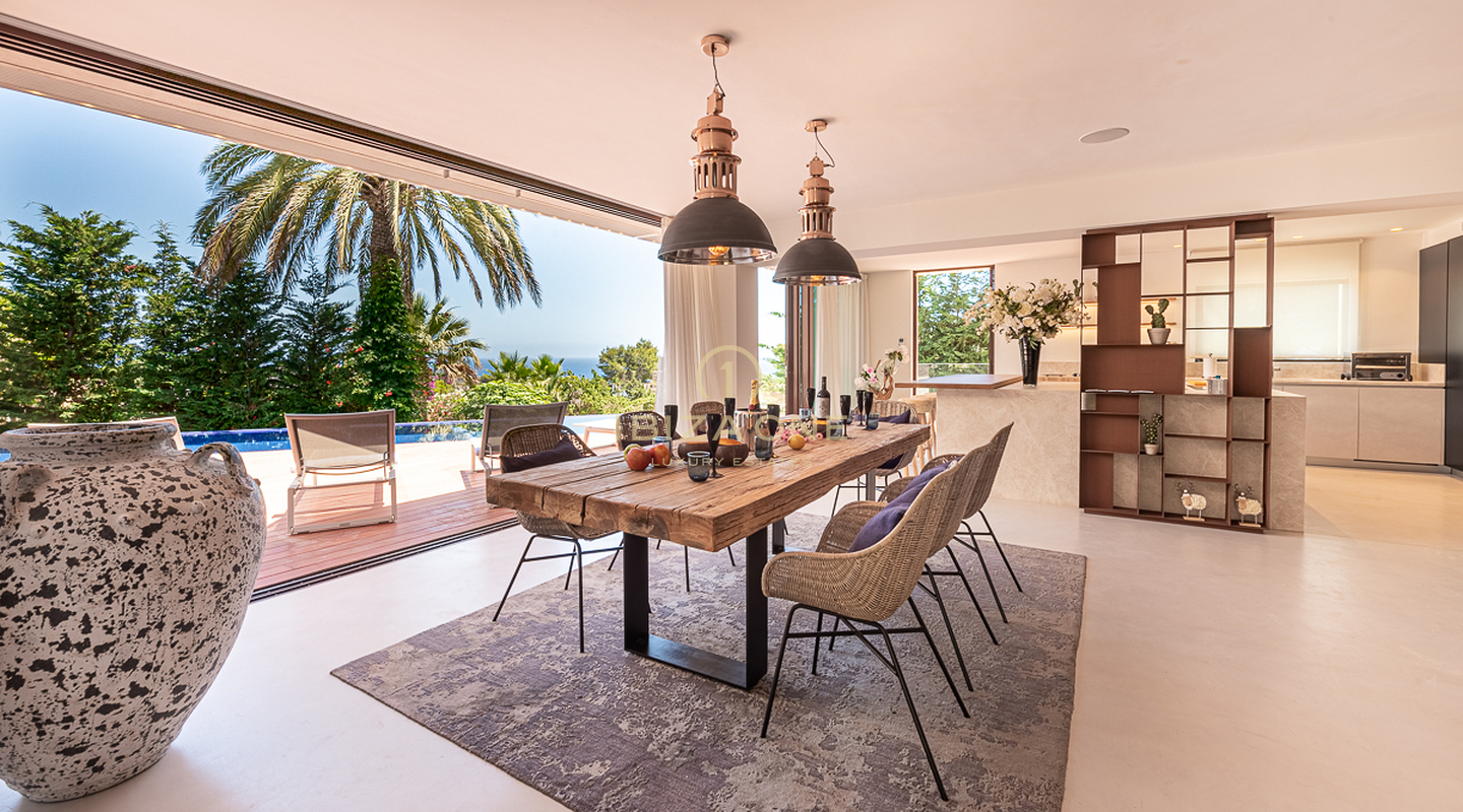 Modern luxury villa with sea view and rental license for rent, Ibiza - luxury house close to Ibiza and the marinas for sale, Ibiza
