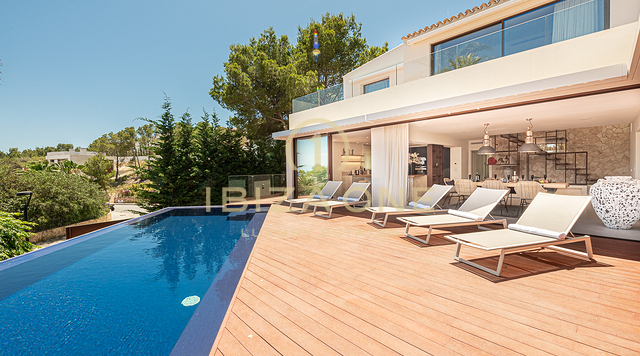 Moderna villa de lujo con vistas al mar y licencia de alquiler en alquiler, Ibiza - casa de lujo cerca de Ibiza y los puertos deportivos en venta, Ibiza