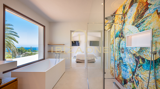 Moderne luxe villa met zeezicht en verhuurvergunning te huur, Ibiza - luxe huis dichtbij Ibiza en de jachthavens te koop, Ibiza