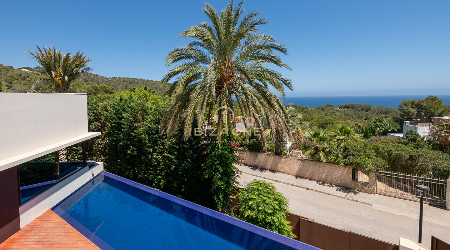 Villa de luxe moderne avec vue sur la mer et permis de location à louer, Ibiza - maison de luxe proche d'Ibiza et des marinas à vendre, Ibiza