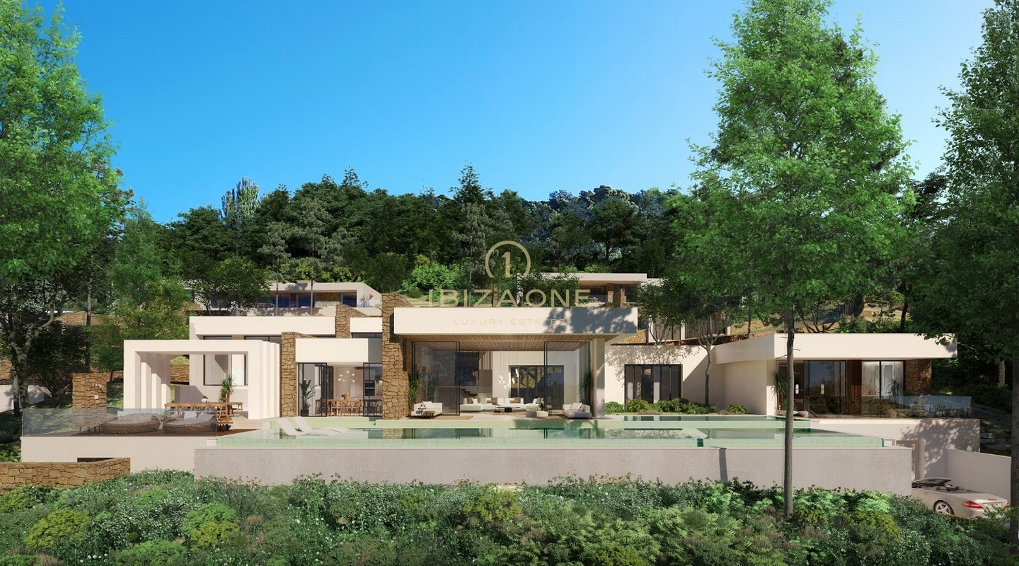 Villa moderna in urbanizzazione di nuova progettazione in vendita