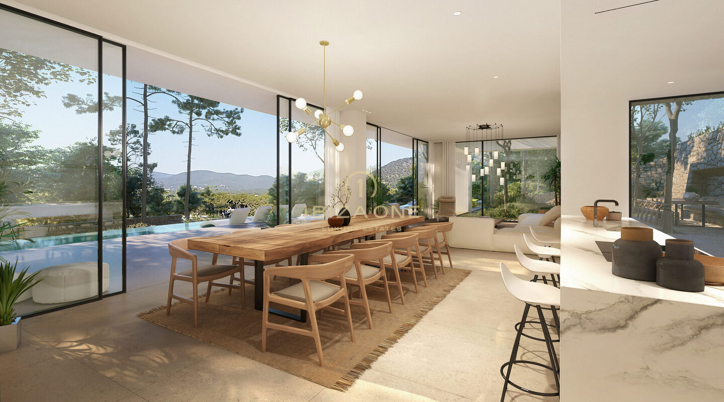 Nuova urbanizzazione di lusso pianificata con 20 ville di lusso in vendita, Ibiza