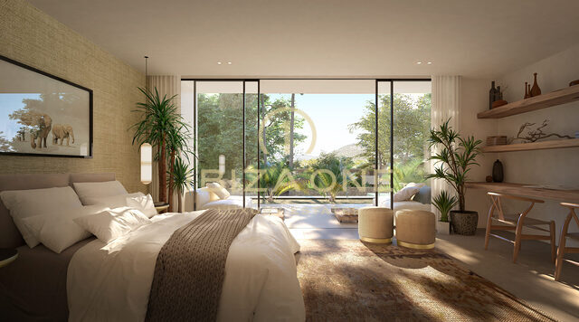 Nieuw geplande luxe urbanisatie met 20 luxe villa's te koop, Ibiza