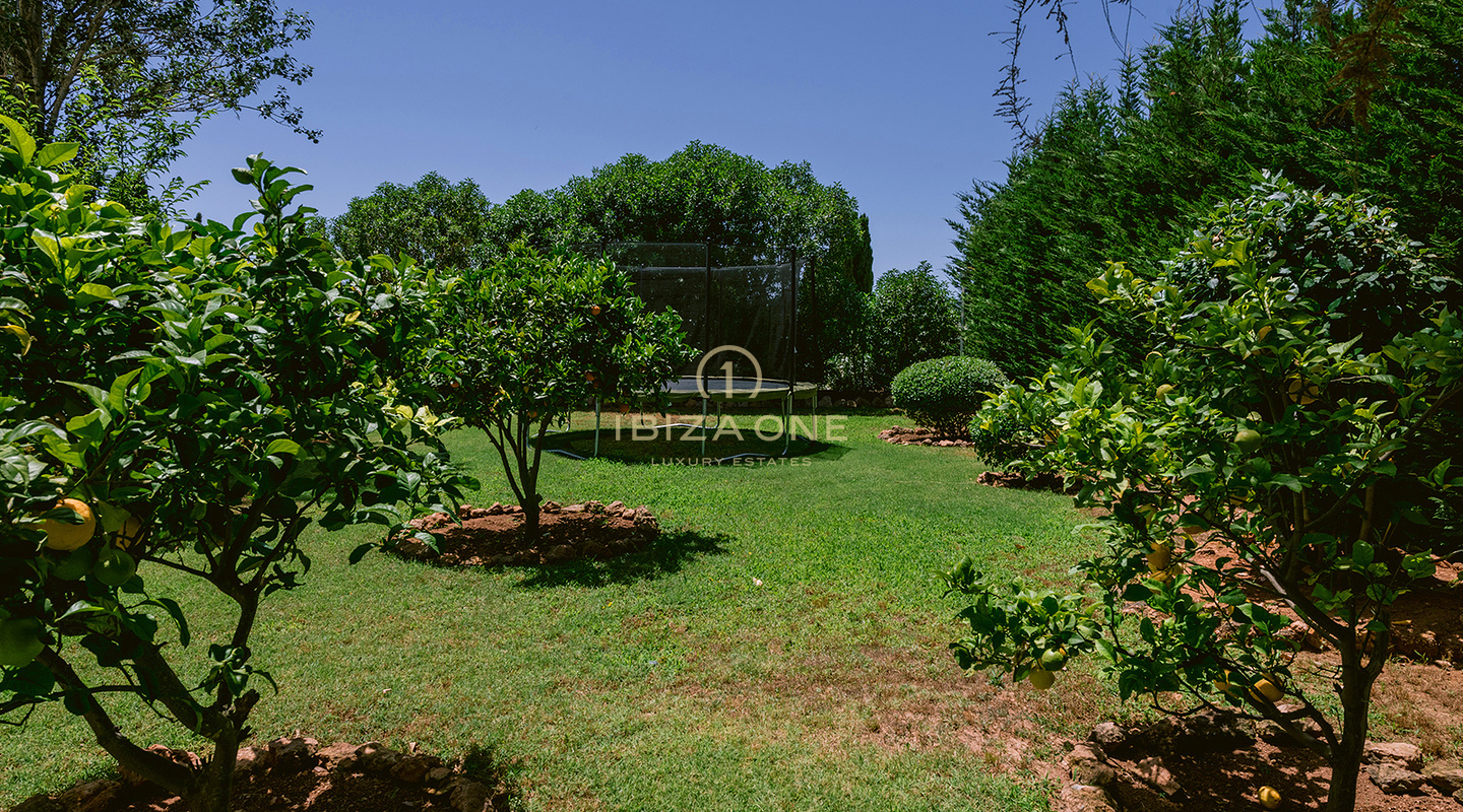 Gemoderniseerde luxe stadsvilla met prachtige tuin en zwembad te koop, Ibiza