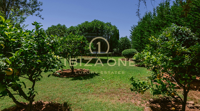 Villa de lujo modernizada con hermoso jardín y piscina en venta, Ibiza