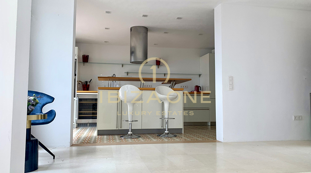 Superb luxury villa high on a mountain with views of the sea, Salinas and Formentera for sale