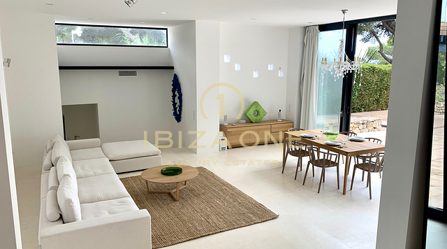 Superb luxury villa high on a mountain with views of the sea, Salinas and Formentera for sale