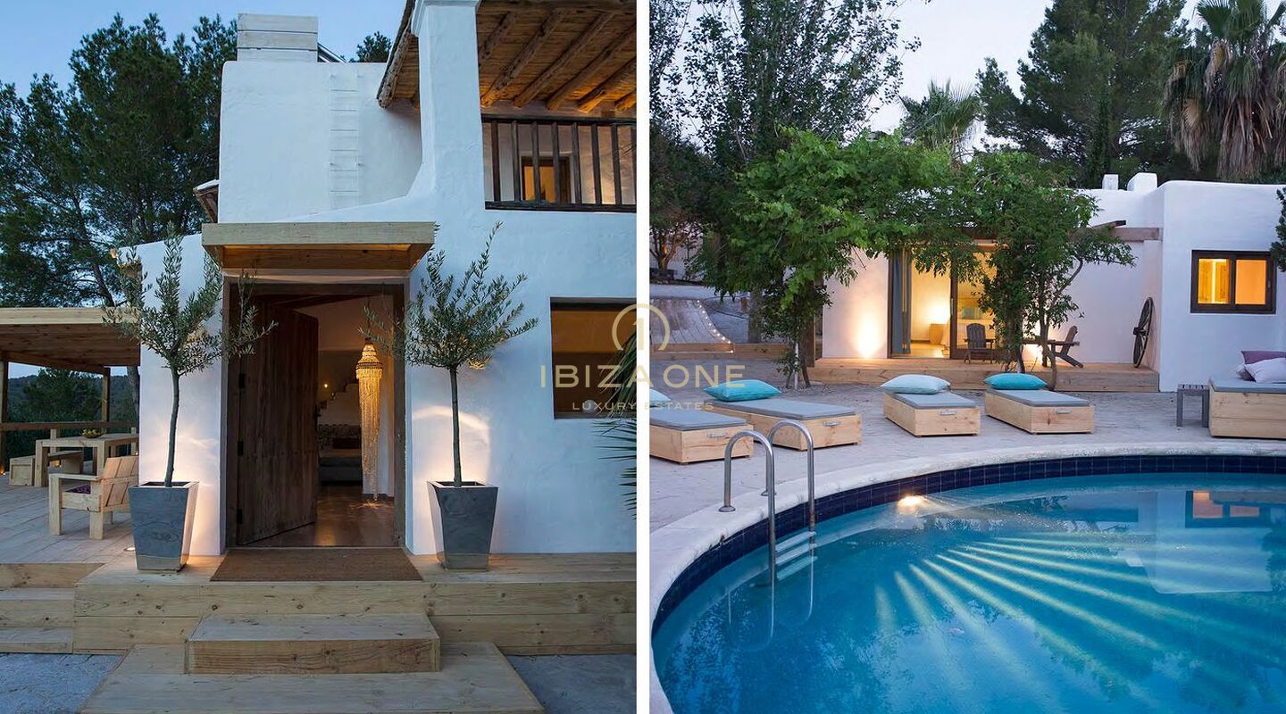 Belle propriété de luxe à quelques minutes des plages de Cala Moli, Cala Tarida et Cala Comte à vendre, Ibiza - Belle propriété de luxe à quelques minutes des plages de Cala Moli, Cala Tarida et Cala Comte à louer, Ibiza