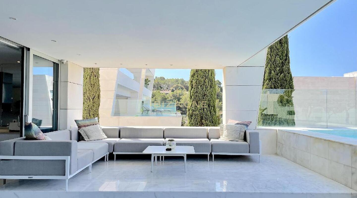 Luxury apartment with panoramic views in Es Pouet for sale, Ibiza - Luxury apartment with panoramic views in Es Pouet for rent, Ibiza