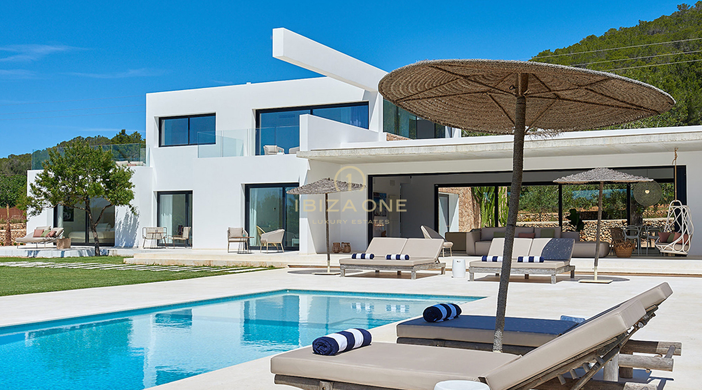 Modern luxury family-friendly villa for rent, Ibiza - Modern luxury family-friendly villa for sale, Ibiza