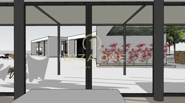 Finca avec licence pour une maison individuelle avec piscine à vendre