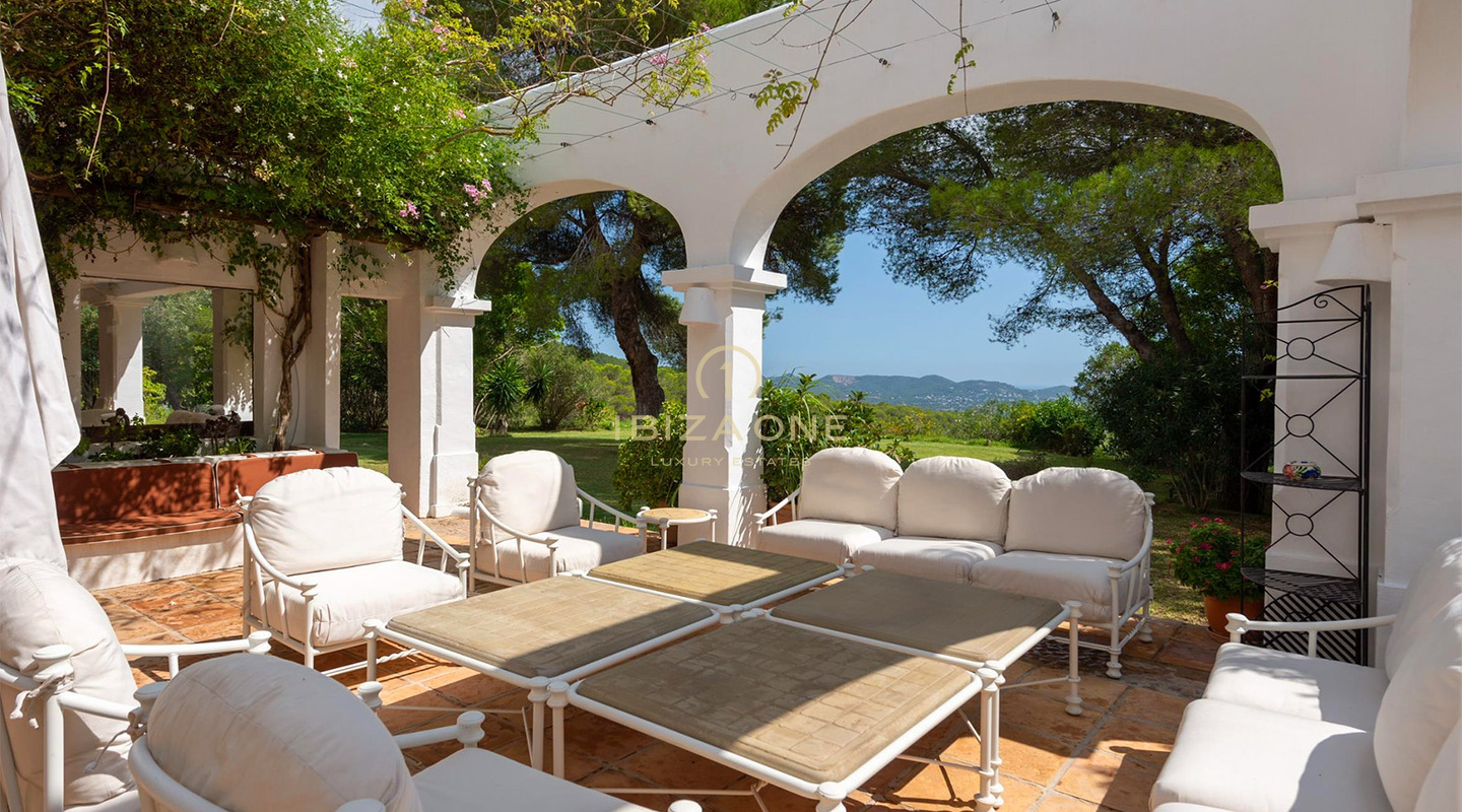 Proprietà Finca con vista sul mare e sul centro storico di Ibiza in vendita