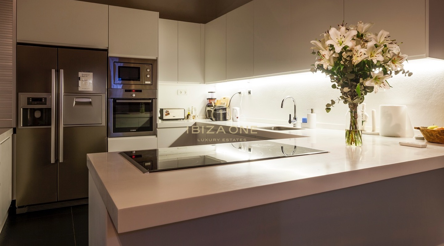 Beautiful luxury holiday villa with stunning views of the sea and the countryside of Ibiza for rent, Ibiza
