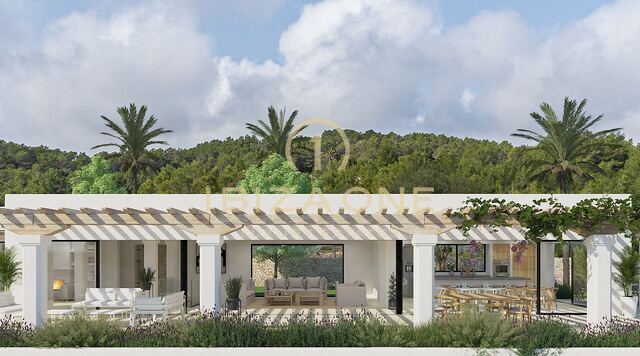Finca Blakstad nouvellement construite à quelques minutes de Santa Gertrudis à vendre