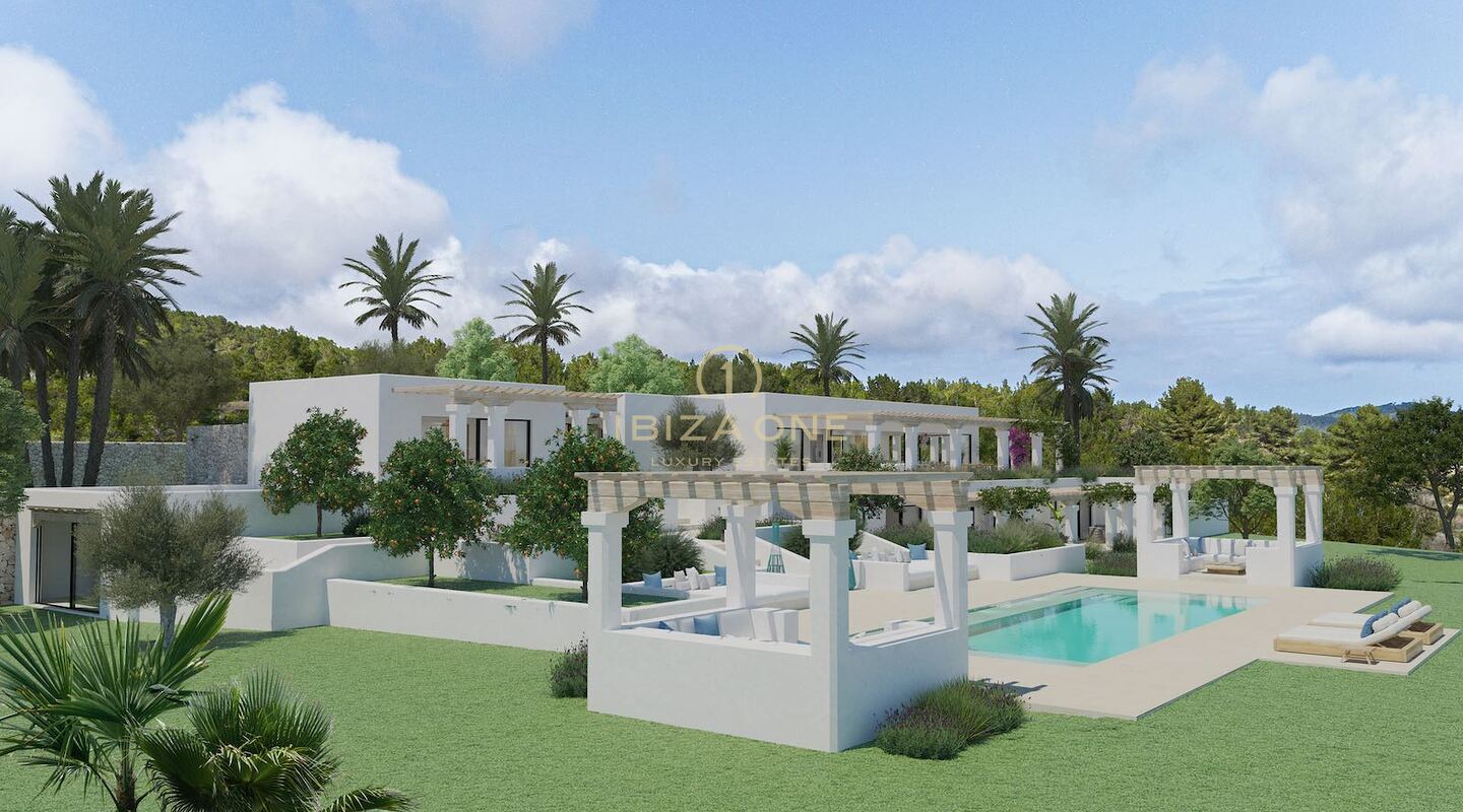 Finca Blakstad nouvellement construite à quelques minutes de Santa Gertrudis à vendre
