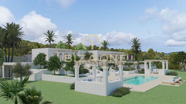 Finca Blakstad nouvellement construite à quelques minutes de Santa Gertrudis à vendre