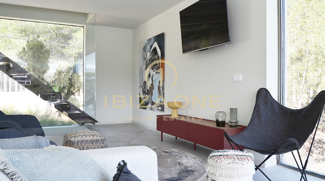Super luxury modern newly built sea view villa with direct acces to the sea for sale, Ibiza