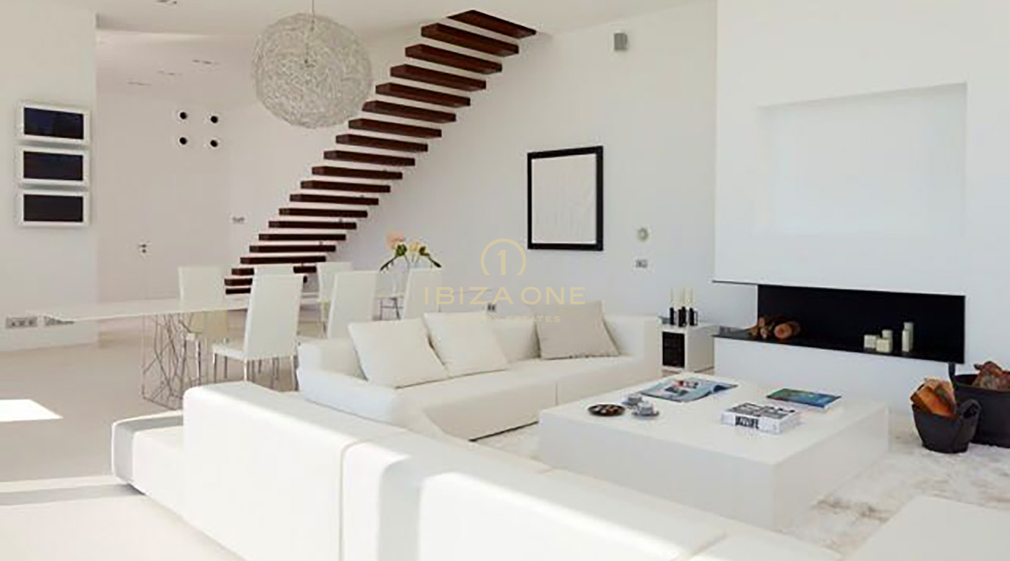 Moderna villa de lujo con magníficas vistas al mar en venta, Ibiza