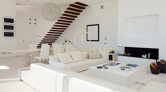 Moderna villa de lujo con magníficas vistas al mar en venta, Ibiza