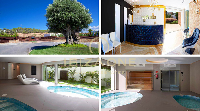 Villa con 5 camere da letto posizionata in alto con vista panoramica su Es Vedra e Cala Conta in vendita