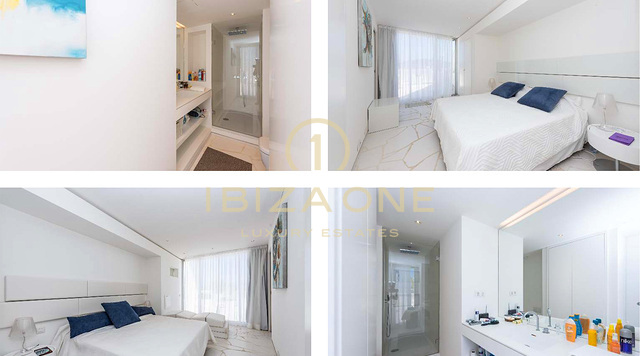 Geweldig penthouse met centraal uitzicht op Dalt Vila en de zee te koop