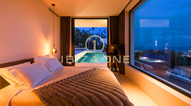 Elite Ibiza Property: Turnkey Luxury Villa with Sea Views, Full Smart Living in Cas Mut for Sale, Ibiza