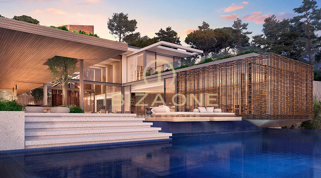 Spektakuläre Saota Villa mit einzigartigen Design und Meerblick zum Verkauf