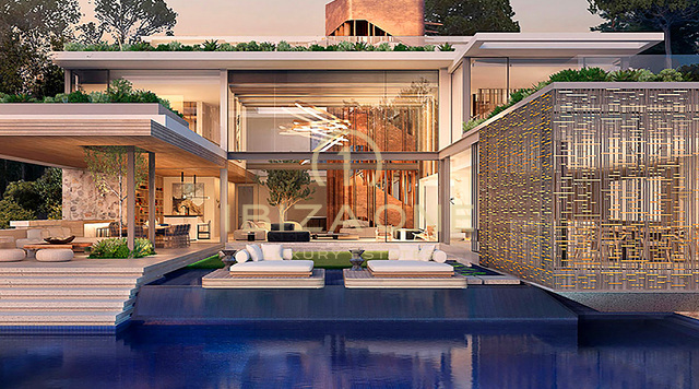 Spectaculaire villa Saota au design unique et vue sur la mer à vendre