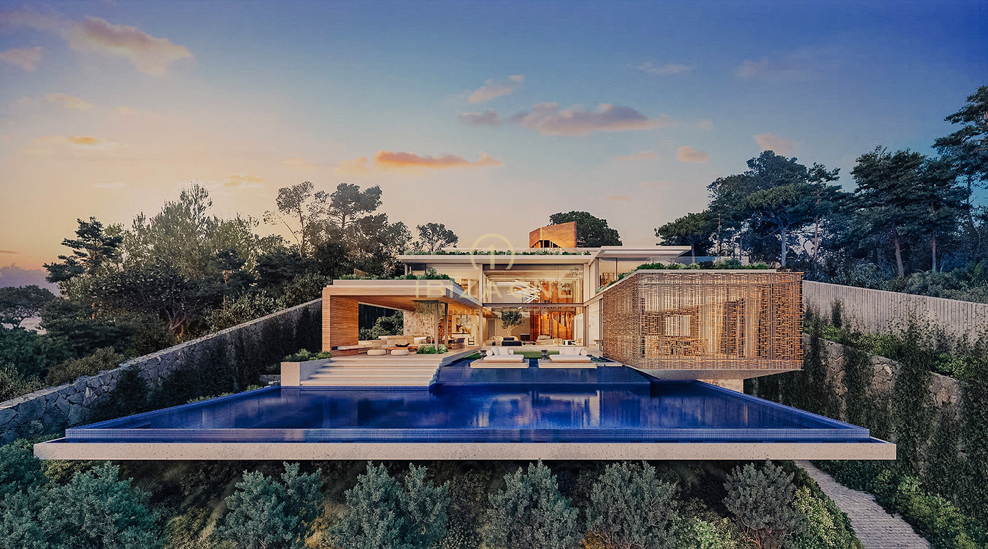 Spektakuläre Saota Villa mit einzigartigen Design und Meerblick zum Verkauf