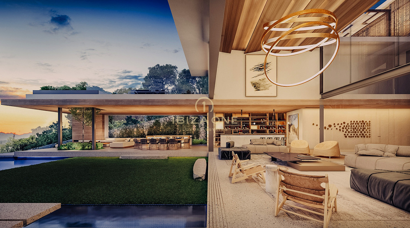 Spettacolare villa Saota con un design unico e vista sul mare in vendita