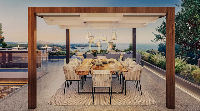 Spettacolare villa Saota con un design unico e vista sul mare in vendita