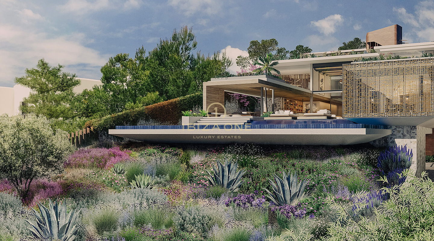 Spektakuläre Saota Villa mit einzigartigen Design und Meerblick zum Verkauf