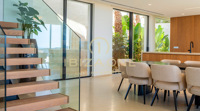 Außergewöhnliche Luxusimmobilie mit Meerblick in einer exklusiven Urbanisation zu verkaufen, Ibiza