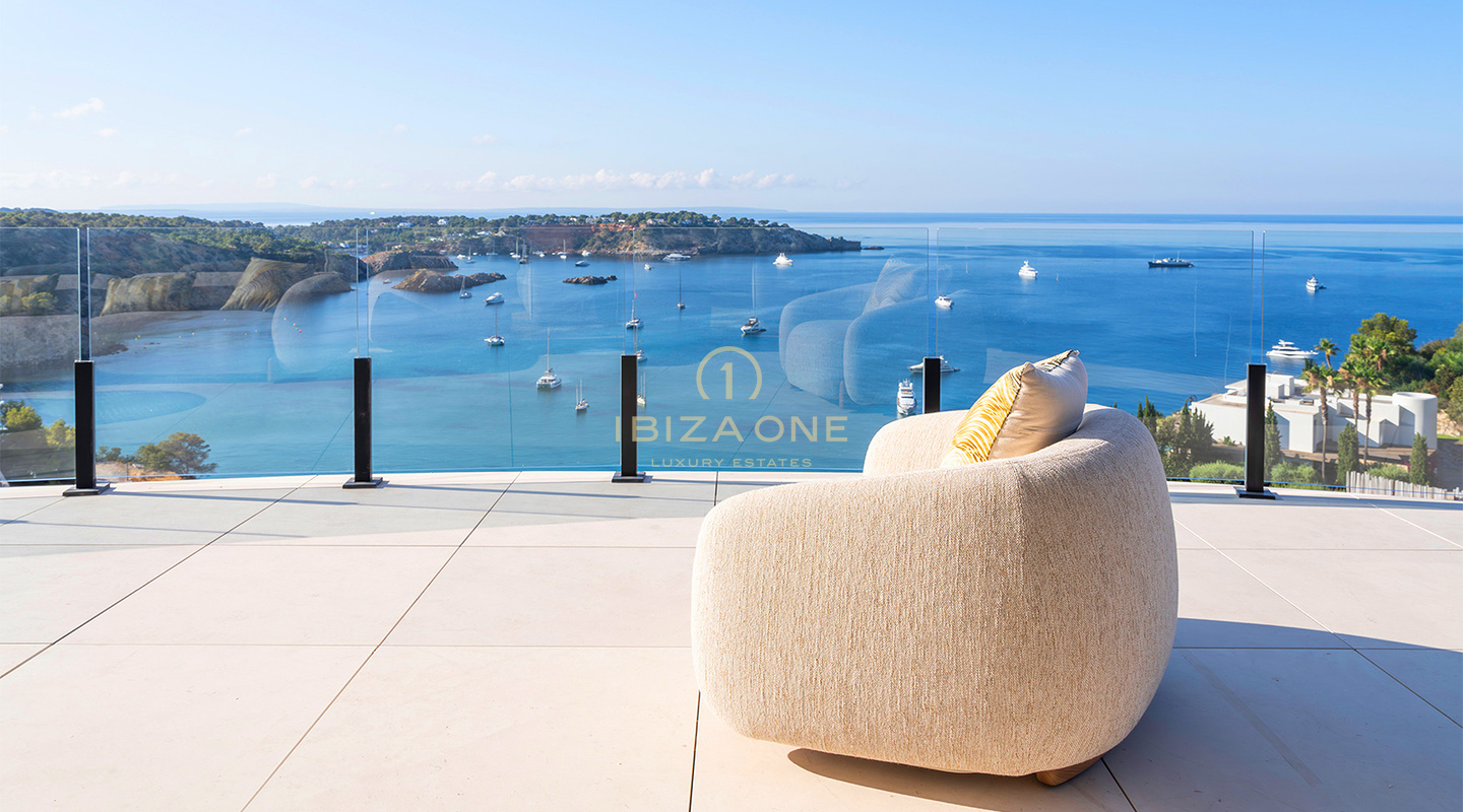 Außergewöhnliche Luxusimmobilie mit Meerblick in einer exklusiven Urbanisation zu verkaufen, Ibiza
