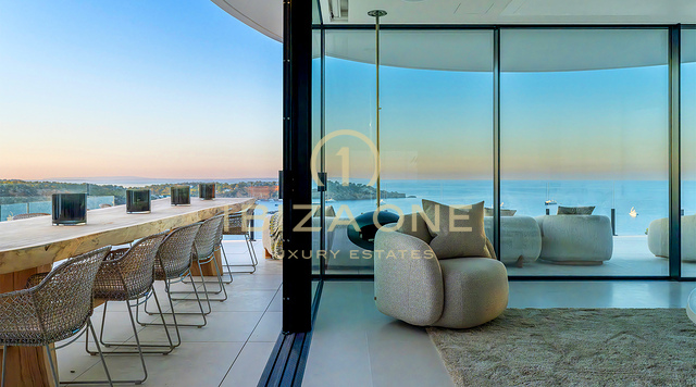 Außergewöhnliche Luxusimmobilie mit Meerblick in einer exklusiven Urbanisation zu verkaufen, Ibiza