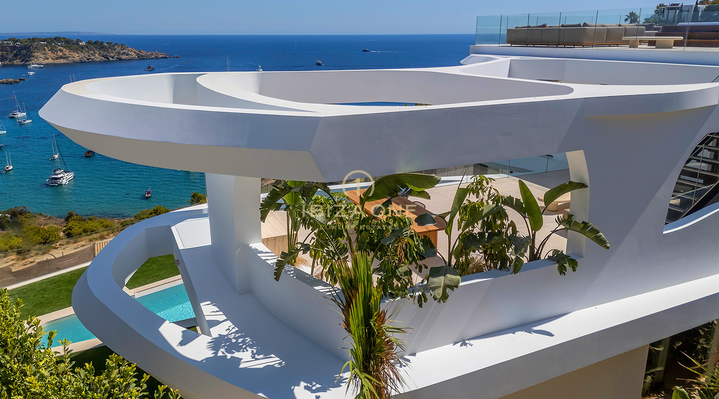 Außergewöhnliche Luxusimmobilie mit Meerblick in einer exklusiven Urbanisation zu verkaufen, Ibiza