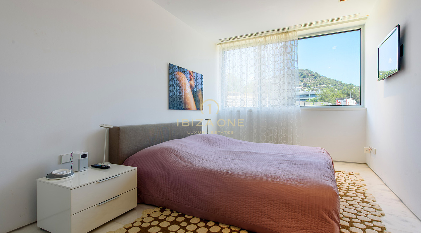 Luxurious Es Pouet apartment with sea views and Dalt Vila views for sale, Ibiza