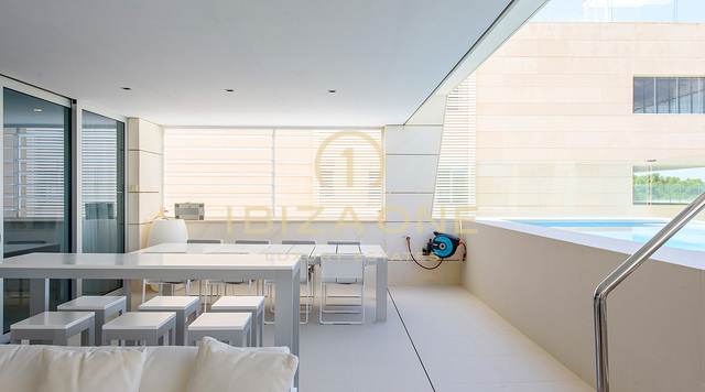 Appartement luxueux à Es Pouet avec vue sur la mer et Dalt Vila à vendre, Ibiza