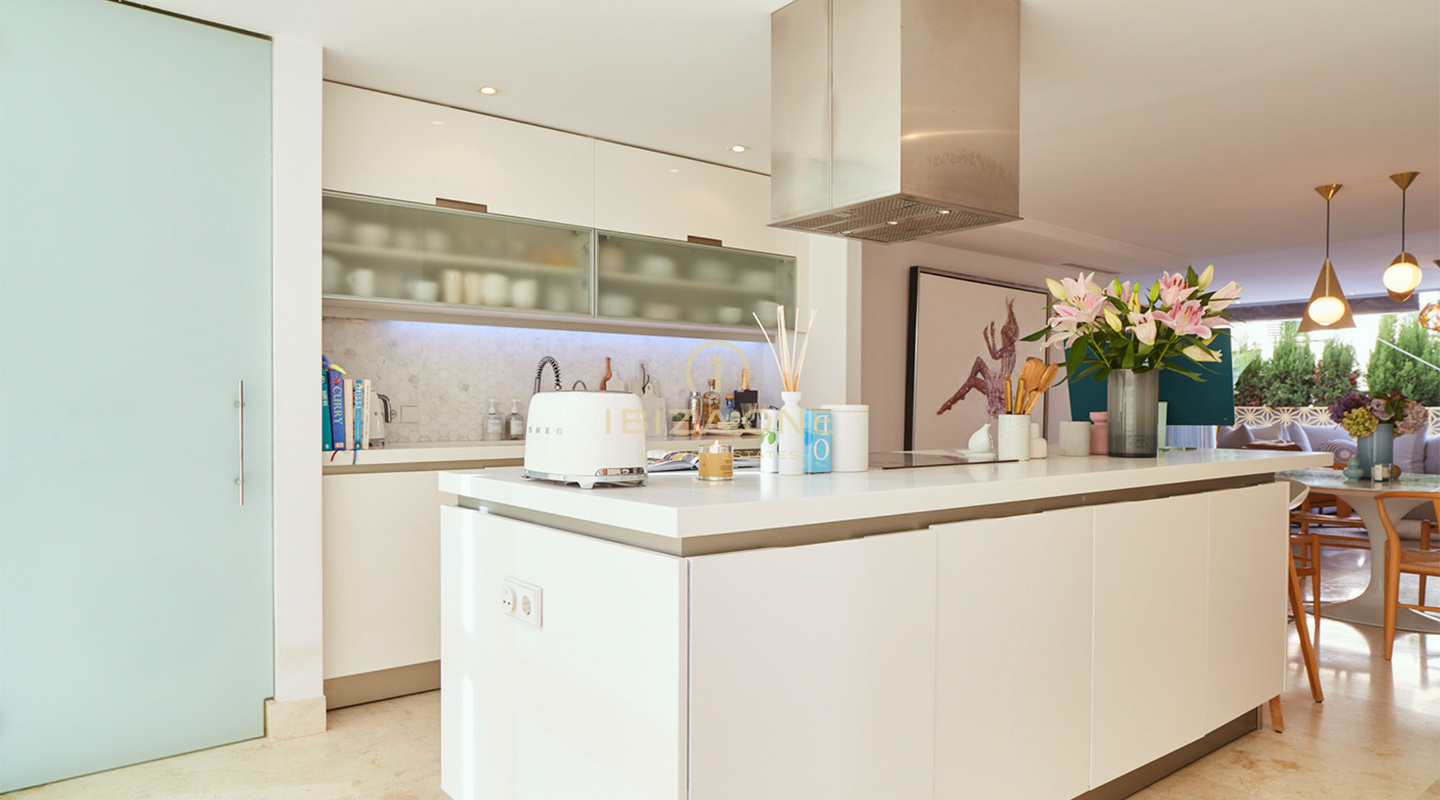 Modern luxury turnkey townhouse in Illa Plana for sale, Ibiza - Modern luxury turnkey townhouse in Illa Plana for rent, Ibiza