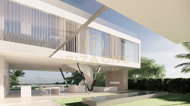 Erstes Luxusprojekt direkt am Meer mit 3 modernen Luxusvillen und 3 Pools zum Verkauf, Ibiza - Cap Martinet - Erstes Luxusprojekt direkt am Meer mit 3 modernen Luxusvillen und 3 Pools zur Miete, Ibiza - Cap Martinet