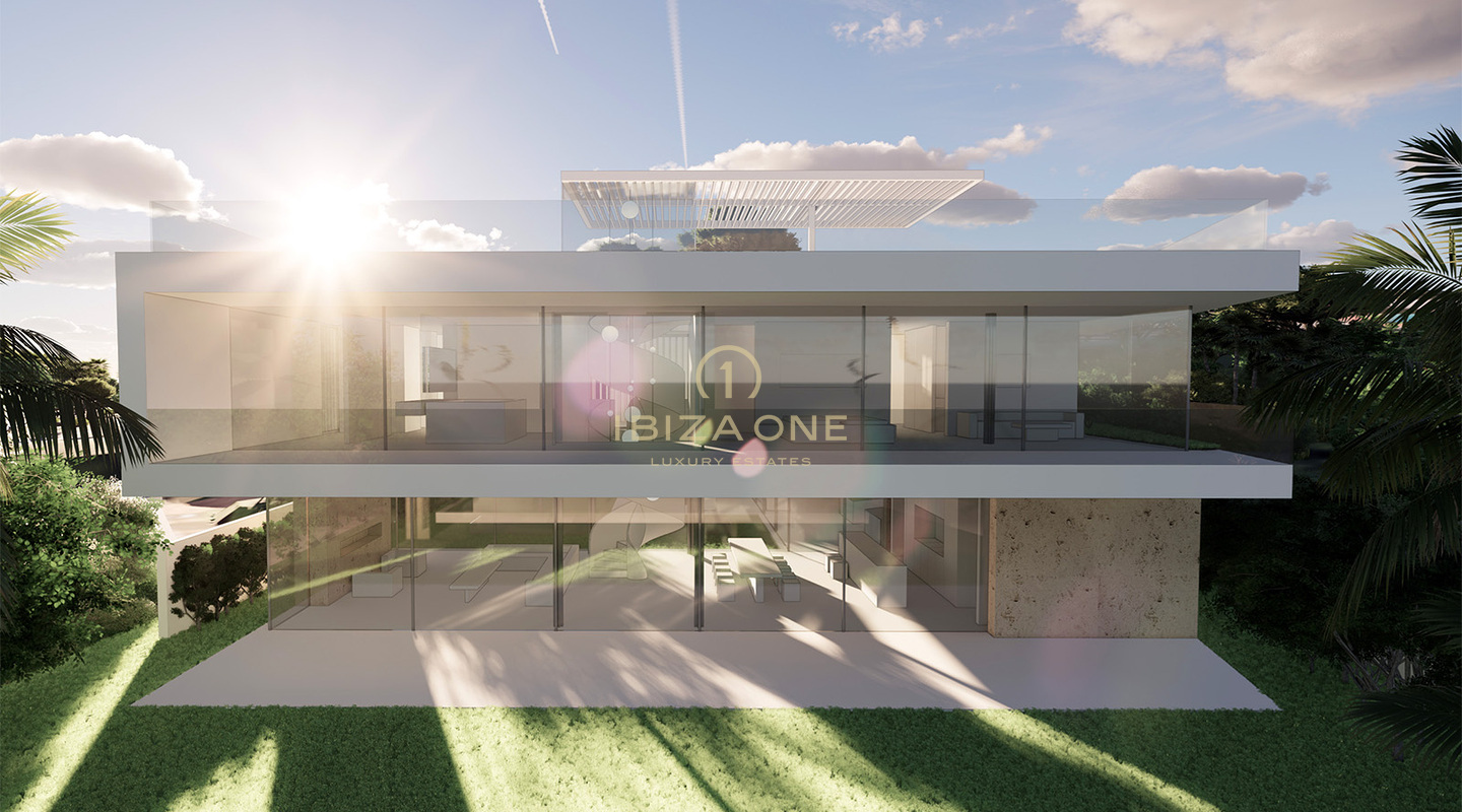 Het eerste luxe project aan zee met 3 moderne villa's en 3 zwembaden te koop, Ibiza - Cap Martinet - Het eerste luxe project aan zee met 3 moderne villa's en 3 zwembaden te huur, Ibiza - Cap Martinet