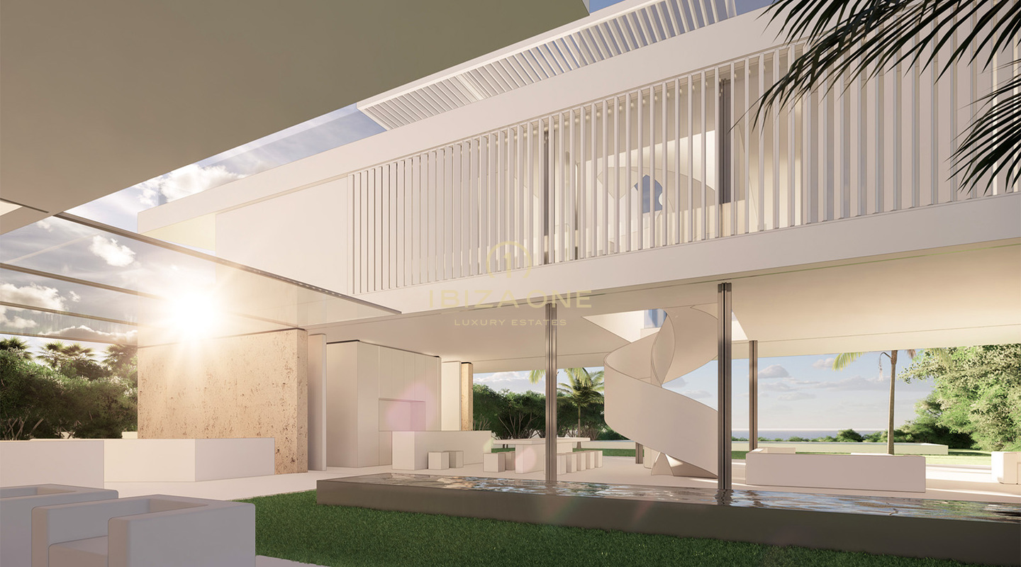 Het eerste luxe project aan zee met 3 moderne villa's en 3 zwembaden te koop, Ibiza - Cap Martinet - Het eerste luxe project aan zee met 3 moderne villa's en 3 zwembaden te huur, Ibiza - Cap Martinet