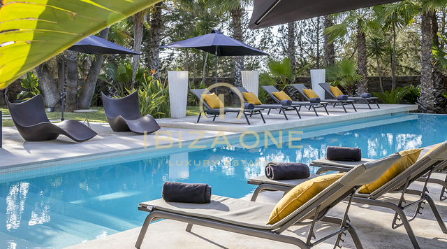 Moderna villa di lusso circondata da un giardino tropicale in vendita, Ibiza - Moderna villa di lusso circondata da un giardino tropicale in affitto, Ibiza